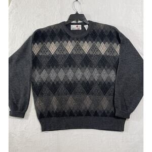 Florence Tricot‎ Vintage Pullover Sweater XL Mens Coogi Style M Italy Wool Blend